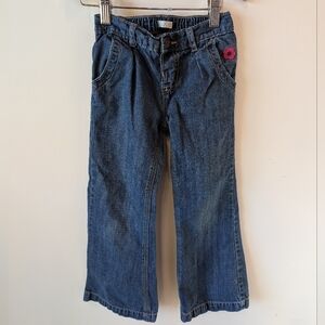 Joe Fresh Flare Flower Embroidered Jeans 5T